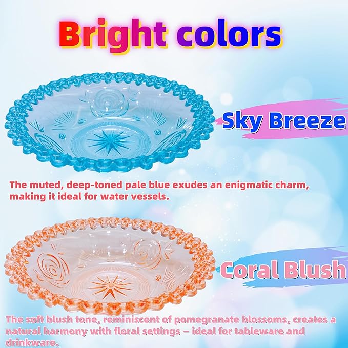 2 Pack Hanging Bird Baths Bowl Outdoor 15.8 Inch Metal Chains, Weather-Resistant Hanging Bird Feeder & Bath Tray for Garden Patio (Plastic, Blue & Pink)