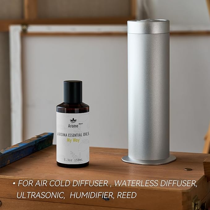Hotel Scent Essential Oil - My Way - Luxury Hotel Inspired Home Aromatherapy Diffuser Oil - Lemon, Bergamot, Orange Blossom- for Diffuser, Humidifier, Ultrasonic, Reed - 150ML