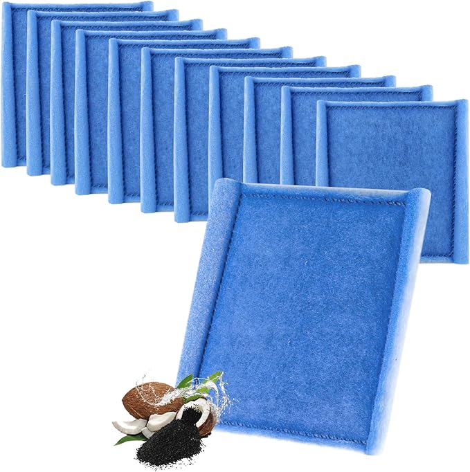 12 Pack Replacement Rite-Size C Filter Cartridges Compatible with MarineLand Penguin PRO Power Filters 275/375 & Original 200/350 Aquarium Fish Tank Replacement Filter Cartridges