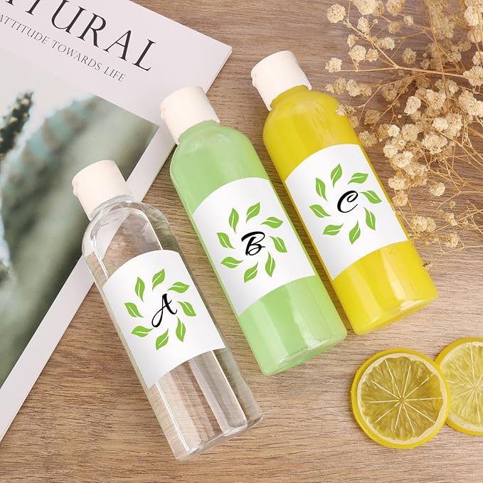 40 Pack 5 oz Plastic Bottles with Caps, Clear Empty Bottles, Cosmetic Containers for Lotion and Shampoo, Travel-Friendly Bottles, BPA-Free for Liquids and Personal Care