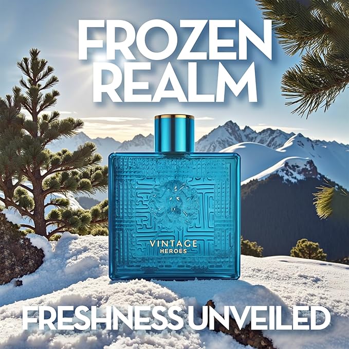 Men's Cologne Include 4 Variety Pack Perfume Gift Set- 3.4 Fl Oz Each Eau De Parfume Tobacco,Musk,Woody,Masculine Scent Long Lasting Fragrance(Bundle J)