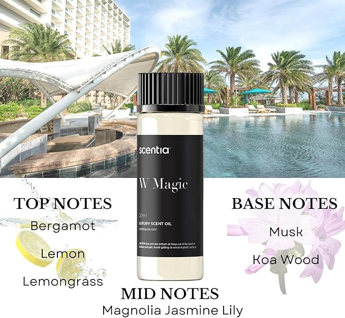 My Way Hotel Diffuser Oil | Aromatherapy Fragrances Inspired by 5-Star Hotels | Luxurious Scents Gift Set-5x20ml Bottles Set-The 1 Hotel Miami Beach & 5-Star Hotels - Thanksgiving & Holiday Gift