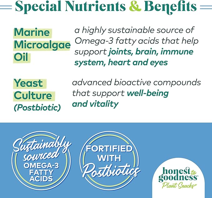 Honest to Goodness Plant Snacks Golden Years Blueberry & Carrot Recipe Dog Treats, 8 oz Bag, Plant-Based Dog Treats