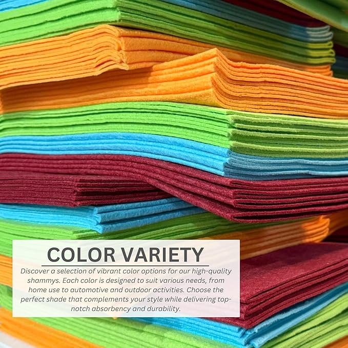 10 Pack Extra Large Original German Shammy Cloths Chamois Towels Super Absorbent for Pets, Parenting Tool Cleaning for Home and Commercial Use Wholesale Bulk (Pink)