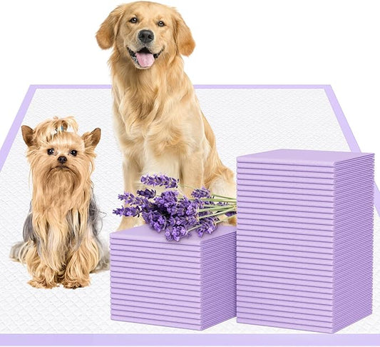 JollyMate 36"x36" Extra Large Dog Pee Pads 30 Counts, Leak-Proof Heavy Absorbent Pee Pads for Dogs, Quick Dry Disposable Puppy Pee Pads Slight Fresh Scented