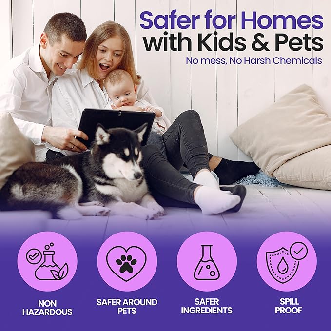 ZORBX Refresh & Relax Odor Neutralizing Gel Beads 12 Oz. 2 Pack – Lavender & Lemongrass Gel Beads Air Freshener Infused with Essential Oils – For Living Room, Bathroom, Car, Closet & Home