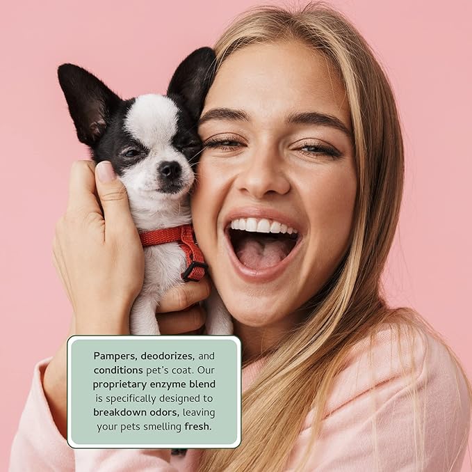 Begley's Pet Cologne and Deodorizer - Premium Essential Oil Dog Perfume Spray Long Lasting and Pet Odor Eliminator - Cat Perfume and Dog Cologne Spray - Baby Powder - 8 oz