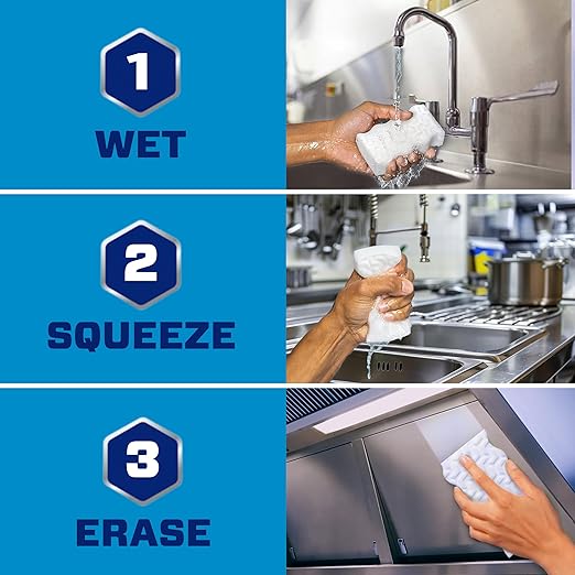 P&G Professional Mr. Clean Magic Eraser, Multi-Purpose Cleaner, 26 Count, Cleaning Sponge, Commercial Cleaning Supply, Commercial Grease Cleaner