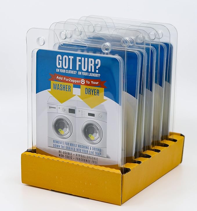 1 PK FurZapper Pet Hair Remover for Laundry