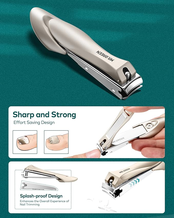 Manicure Set 8 in 1,Professional Pedicure kit,Stainless Steel Manicure Kit,Portable Travel Grooming Kit Nail Care Tools,Nail Clippers Pedicure Tools with Leather Travel Case(Dark Brown)