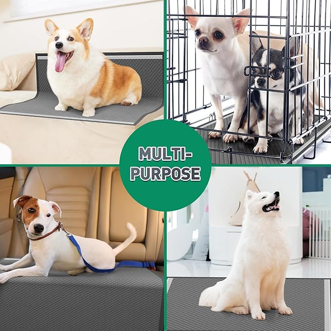 31"x47" Activated Charcoal Dog Pee Pads - 150 Count,Extra Large，Super Absorbent, Leakproof, Long-Lasting Odor Control, Ideal for Large Dogs and Potty Training Puppies