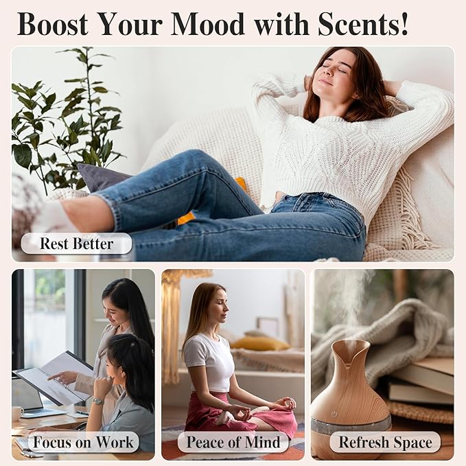 100ML/3.38fl.oz Orange Blossom Fragrance Oils, PHATOIL Orange Blossom Oil for Diffuser, Humidifier, Scented Oils for DIY Soap, Candle Making with Premium Glass Dropper