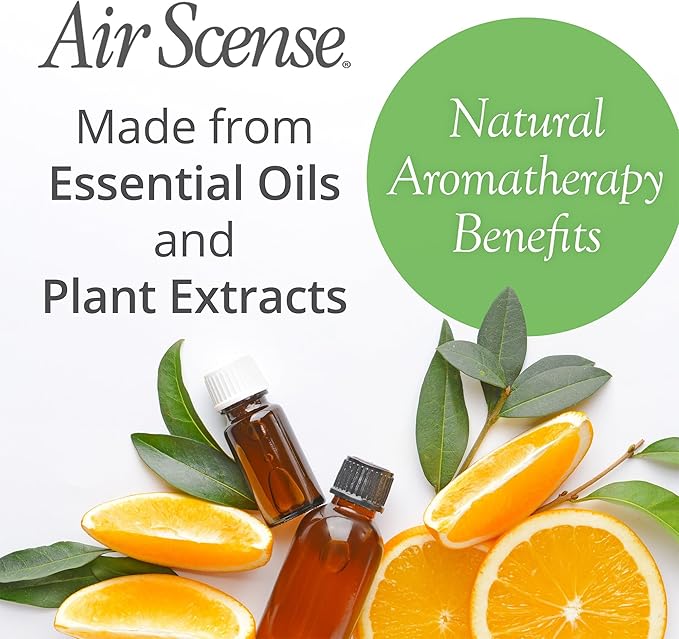Air Scense Air Freshener Deodorizer Room Spray for Bathroom & Home, Essential Oils, Natural Orange - 7 fl oz (1-Pack)