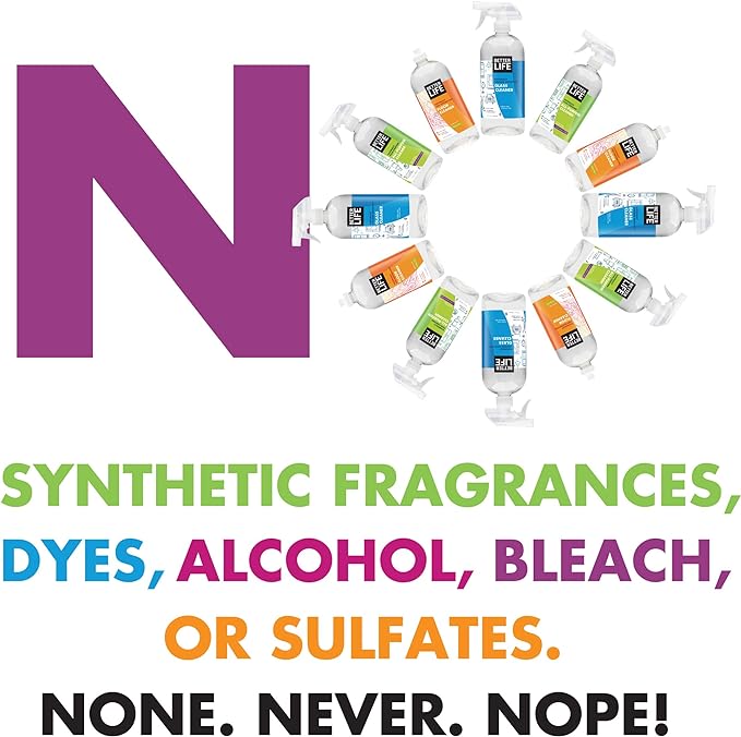 Better Life Sulfate Free Dish Soap, Tough On Grease & Gentle On Hands, Currant and Citrus, 22 Oz