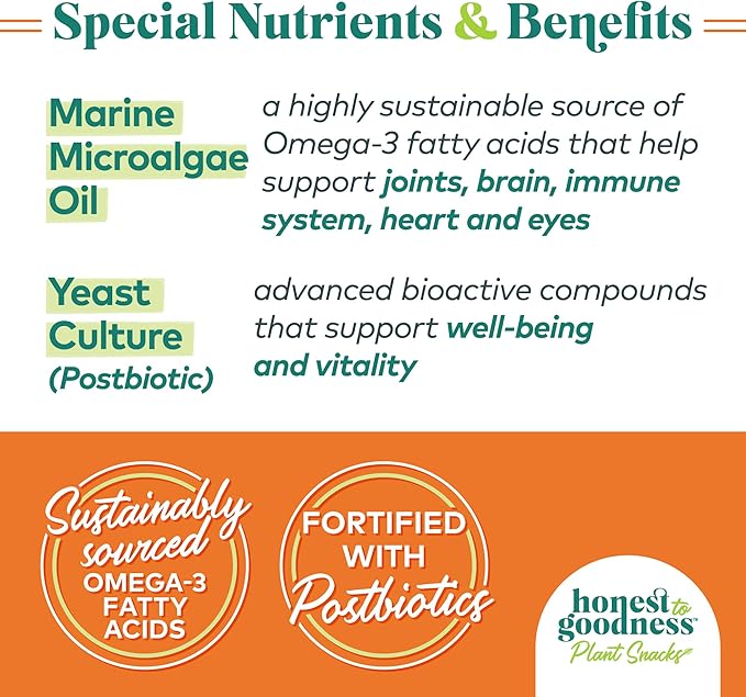 Honest to Goodness Plant Snacks Mellow Belly Pumpkin & Cinnamon Recipe Dog Treats, Enriched with Omega 3s & Postbiotics, 8oz