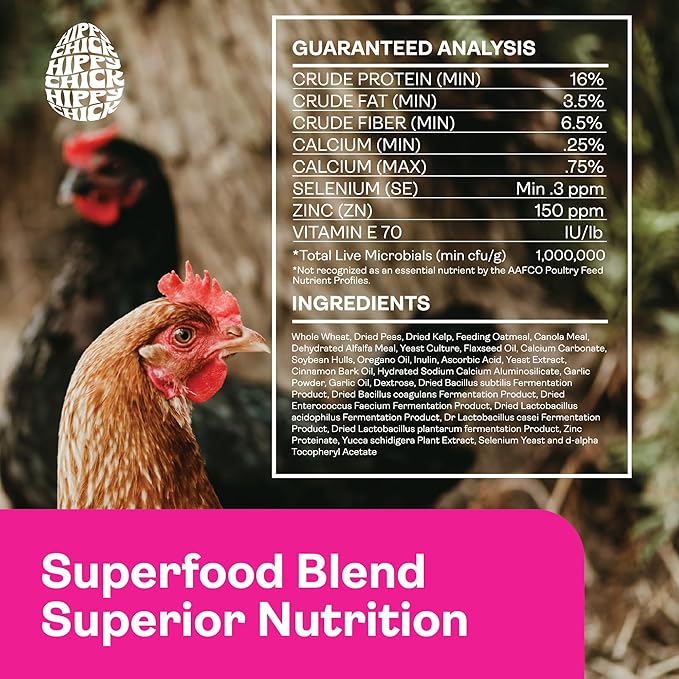 Immuni-Guard 1.5 lb - Chicken Preventative Care & Stress Guard- Chick & Adult Bird Health- Essential Oils Oregano & Garlic- Poultry Feed Supplement; Probiotics & Prebiotics (1.5 LB)