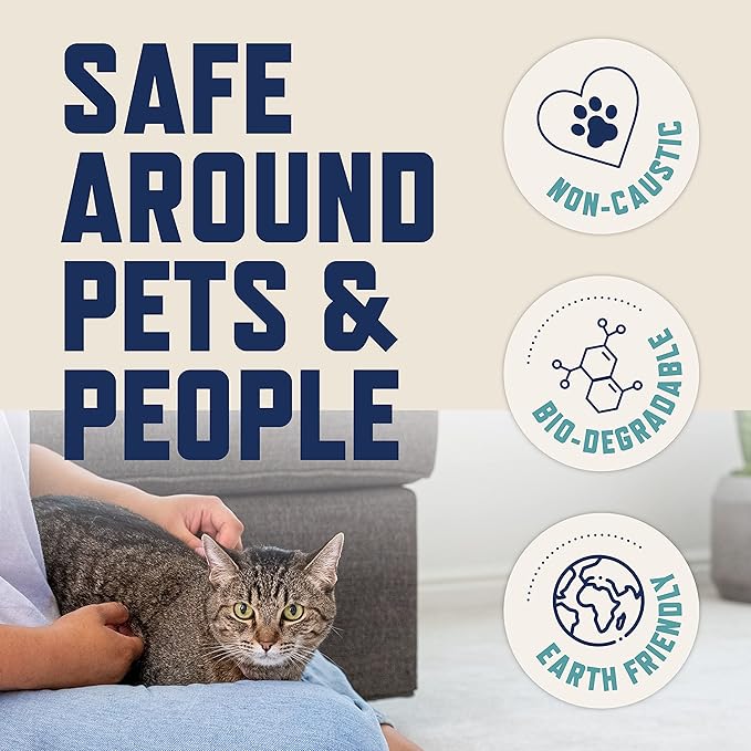 Rocco & Roxie Carpet Cleaner Solution for Pets - Pet Stain Remover, Use In Any Carpet Shampooer Machine - Deep Cleaning For Everyday Dog Odor On Couch, Upholstery, and Rugs