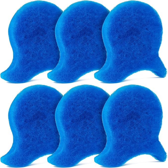 6PCS Pet Hair Remover for Laundry, Reusable Cat & Dog Hair Remover for Laundry, Washing Machine Pet Hair Catcher, Lint Fur Catcher Tool for Washer Floor Sofa Bedding Clothes