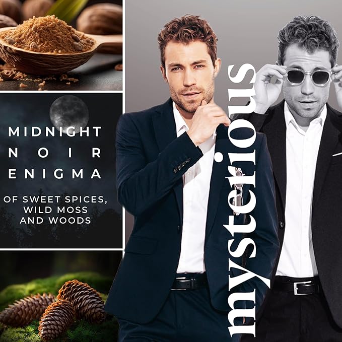 PartyLite Mysterious Scented Room Spray, 100mL, with Notes of Citron, Nutmeg & Clove and Patchouli, Part of The Mood Collection, Warm & Earthy, Perfect for Gifting