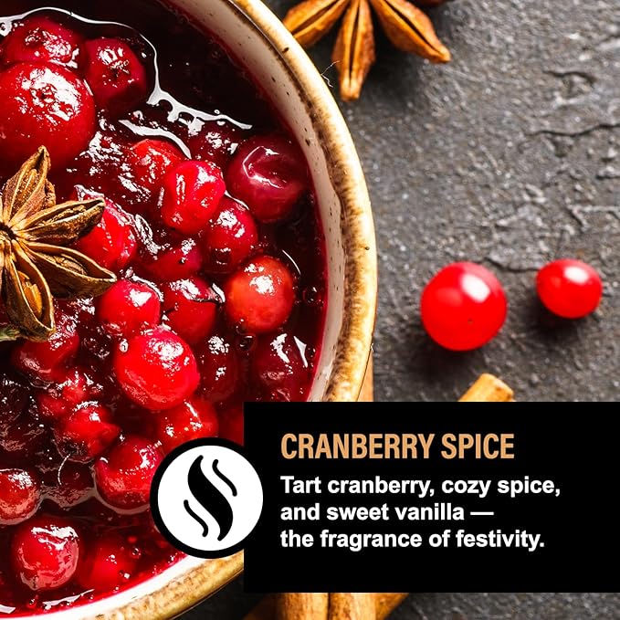 Dog Perfume Spray – Deodorizing Coat Spray for Dogs That Hydrates & Enhances Shine – Dog Cologne & Leave-in Conditioner – Cranberry Spice 8oz