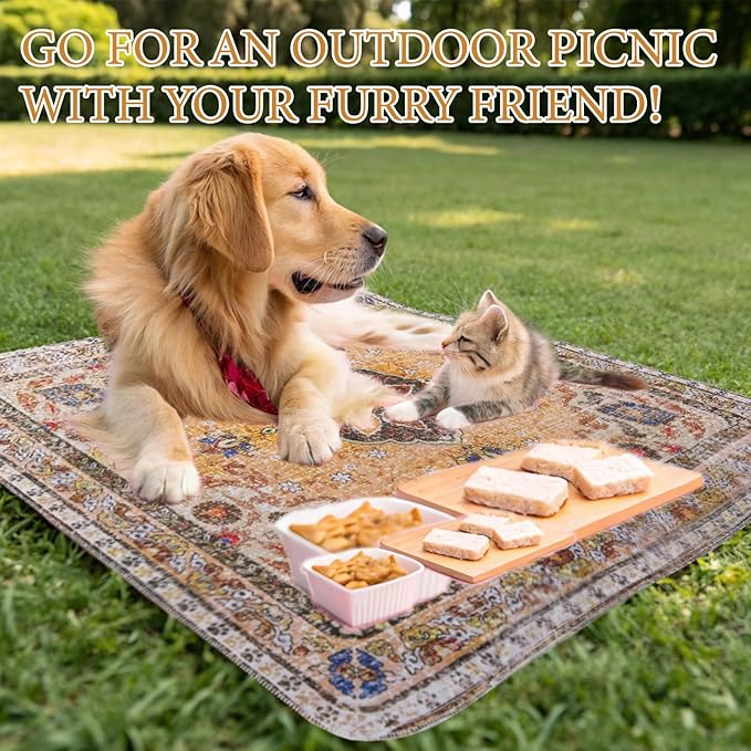 Homimp Washable Pee Pads for Dogs, 2 Pack Reusable Puppy Pads Waterproof, Absorbent and Leakproof Dog Pee Pads, Non Slip Puppy Training Pads, Pet Mat for Floor,Crate,Couch,Whelping,Khaki, 24"x36"