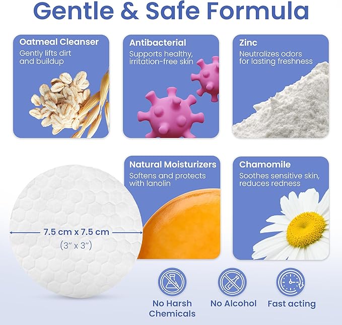 AKC Pet Eye Wipes for Dogs & Cats – Tear Stain Remover & Eye Discharge Cleaner – Hypoallergenic Grooming Wipes, 100 Count (Oatmeal Scent)