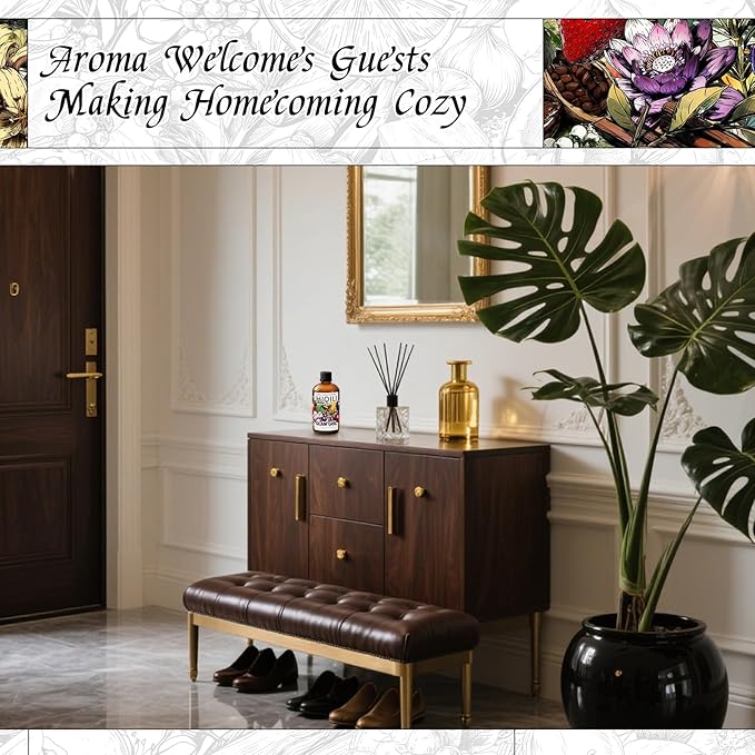 HIQILI Diffuser Oil for Humidifier & Reed Diffusers, Suitable for Home and Other Scenarios, Long Lasting Scent - Glam Girl, 3.38 Fl Oz