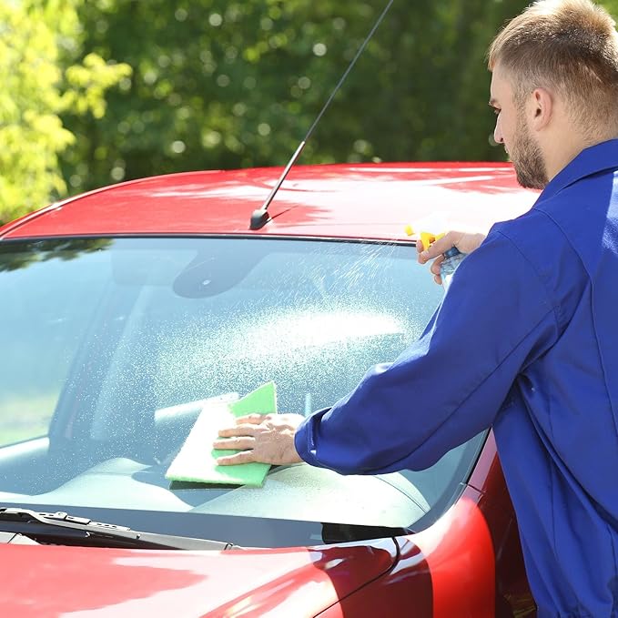 10 Pack Extra Large Original German Shammy Cloths Chamois Towels Super Absorbent for Pets, Parenting Tool Cleaning for Home and Commercial Use Wholesale Bulk (Green)