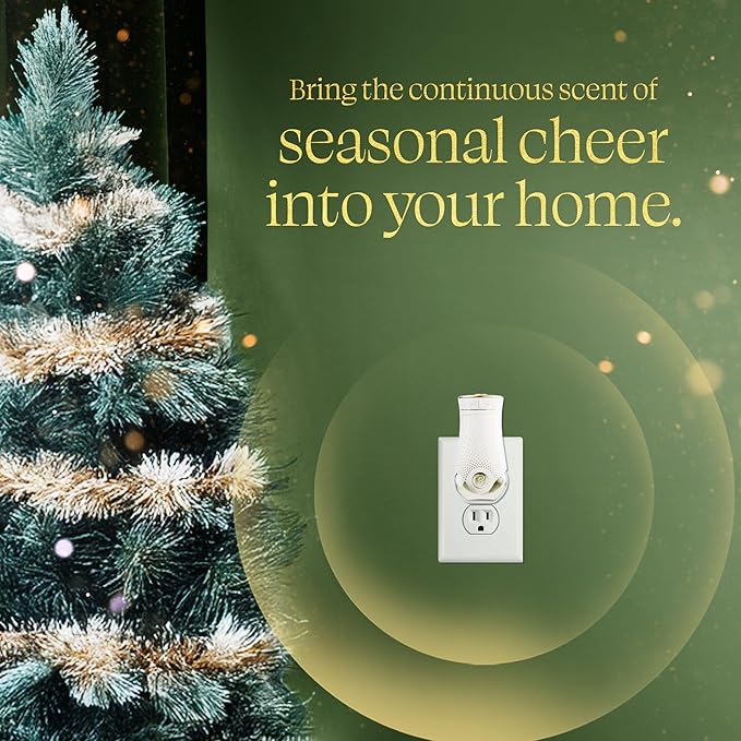 Glade PlugIns Refills Air Freshener, Balsam & Spruce, Scented and Essential Oils for Home and Bathroom, 0.67 Fl Oz, 10 Count