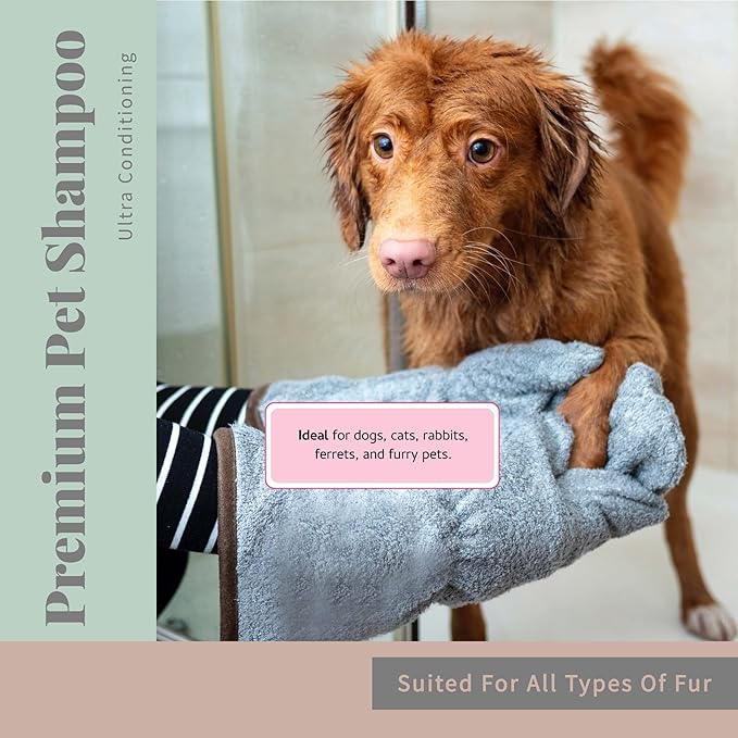 Begley's No Rinse Waterless Pet Shampoo, Bathless Cleaning, Deodorizing, and Odor Removal for a Shiny, Fresh Smelling Coat - Effective for Dogs, Puppies, and Cats - Fresh Citrus Scent