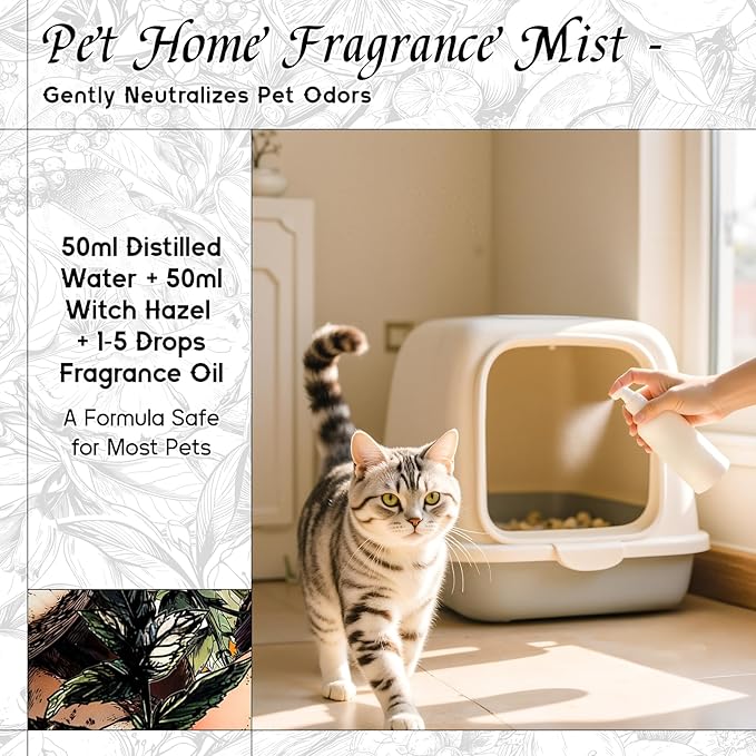 HIQILI Tobacco Vanilla Fragrance Oil, Refill for Diffusers & Humidifiers, Hotel-Grade Scent, Suitable for Home Use - 0.34 Fl Oz