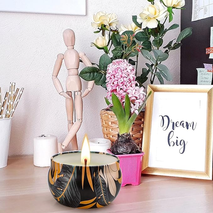 8 Pack Candles for Home Scented, Aromatherapy Candle Sets Gifts for Women, Natural Soy Wax Candles, Long Lasting Scented Candles Set for Men, Teacher, Mom, Anniversary, Birthday