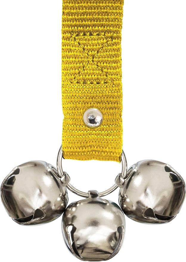 Caldwell's Pet Supply Co. Dog Potty Bells, Dog Bells to Go Outside, Hanging Dog Door Bell for Potty Training, Quality Bell for Dogs to Ring to Go Potty, Potty Bells for Dogs, New Puppy Training Tool