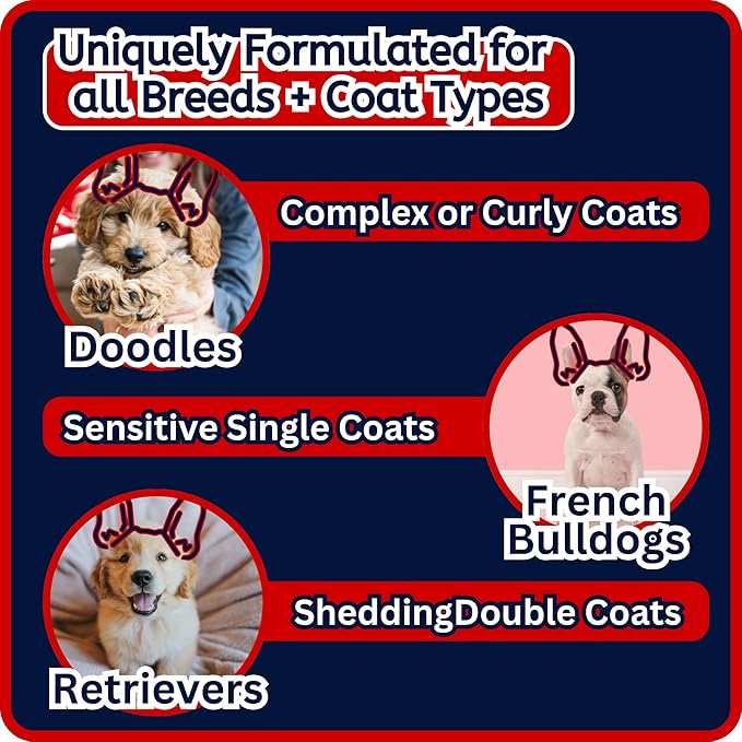 Puppy + Kitten Tearless and Gentle Hypoallergenic 2 in 1 Shampoo + Conditioner - Itchy Pet Approved Line - Fruity Scent