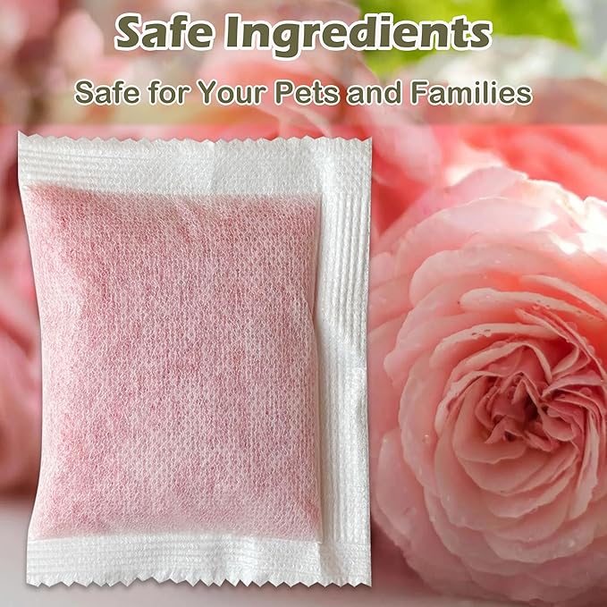 12 Pack Litter Box Deodorizer Refills Compatible with Whisker OdorTrap Pod, for Traditional Litter Boxes