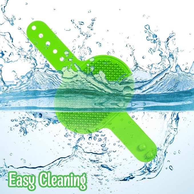 4Pcs Cat Self Groomer for Indoor Cats, Softer Cat Head Scratcher & Face Scratchers, Adjustable Cats Grooming Brush for Climbing Frames & Table Legs, Short/Long Hair Meow Interactive Massager Toy