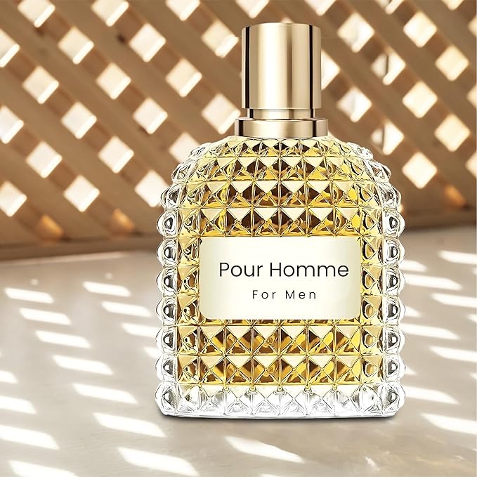 Men's Cologne Include 4 Variety Pack Perfume Gift Set- 3.4 Fl Oz Each Eau De Parfume Tobacco,Musk,Woody,Masculine Scent Long Lasting Fragrance(Bundle N)