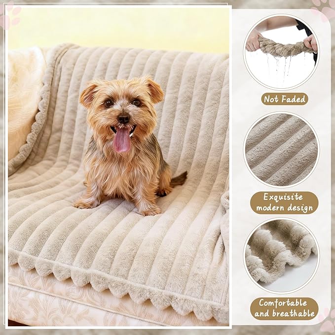 12 Pack Small Dog Blanket 23 x 16 Inch Soft Flannel Pet Blankets Bulk Puppy Fluffy Calming Washable Fleece Throws for Small Dog Puppy Cat Kitten Animals Doghouse Bed Sofa Car (Multicolor)