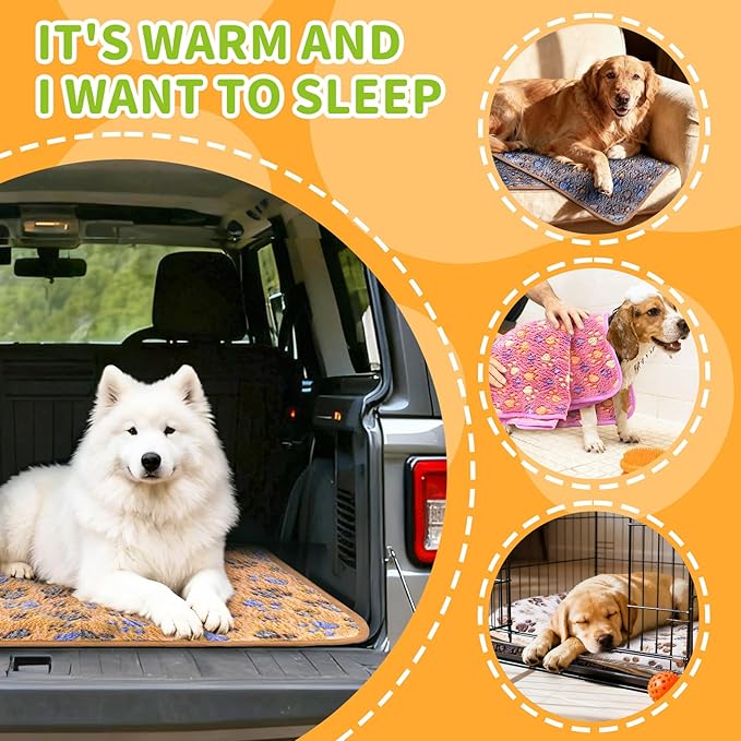 4Pack Soft Guinea Pig Bedding Blankets Washable Small Animal Fleece Cage Liners Reusable Pet Pee Pad Sleep Mat Pad Cover for Hamster Chinchilla Rabbit Hedgehog Dog Cat Essentials (30×42 Inch)