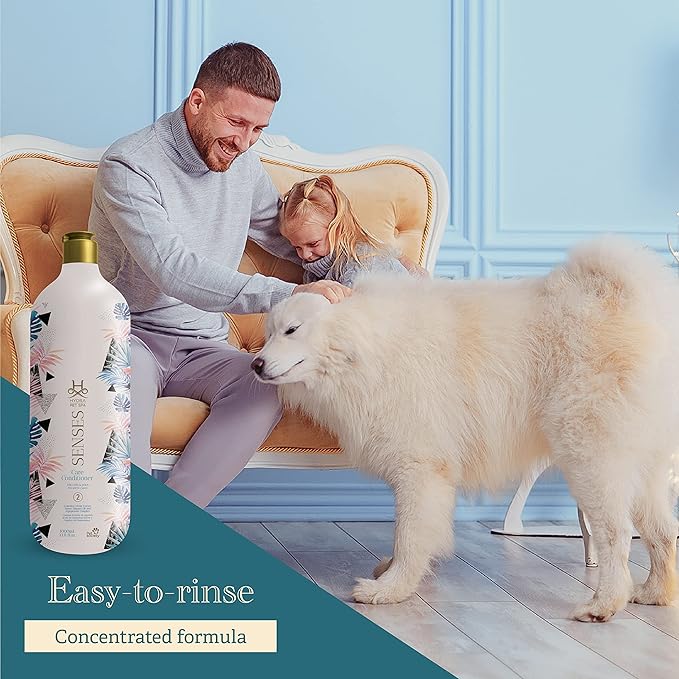 Hydra Senses Care Pet Conditioner, Conditioner for Dogs for Shiny, Deeply Moisturized Coats