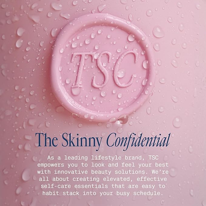 The Skinny Confidential Candle with Organic Eucalyptus Essential Oil - All-Natural Soy Wax Jar Candle - Non-Toxic Aromatherapy Candles for Home with Natural Cotton Wick - Paraben-Free & Non-GMO