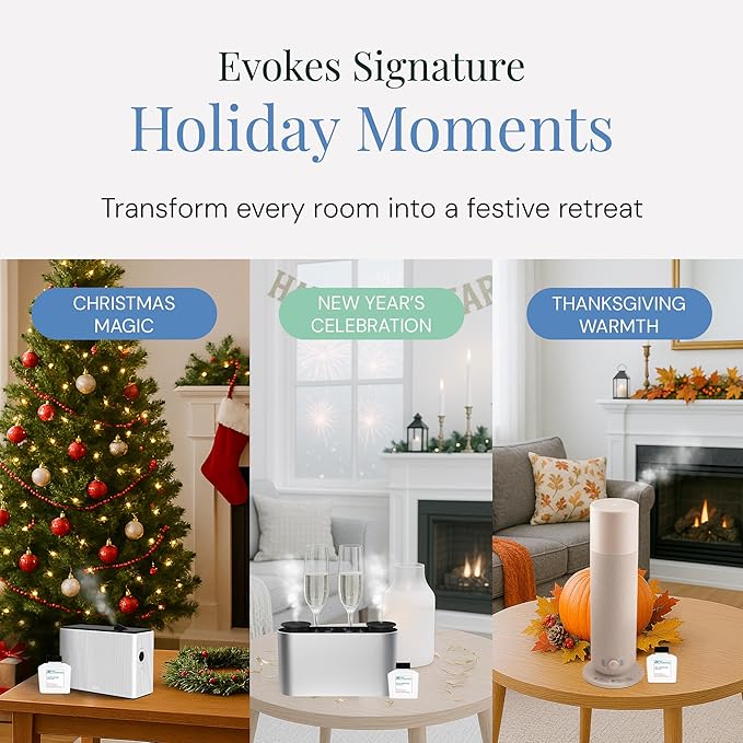 Hot Chocolate Aroma Oil, Holiday Essential Oil Blend for Diffusers & Scent Machines, Chocolate & Marshmallow, Cozy Winter Fragrance, Cold-Air Compatible, 100mL