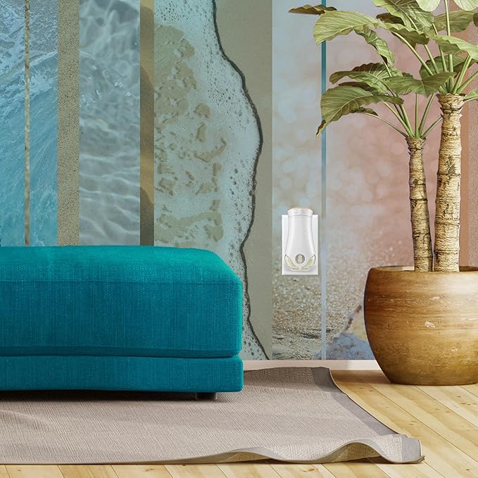 Glade PlugIns Refills Air Freshener, Scented and Essential Oils for Home and Bathroom, Aqua Waves, 3.35 Fl Oz, 5 Count