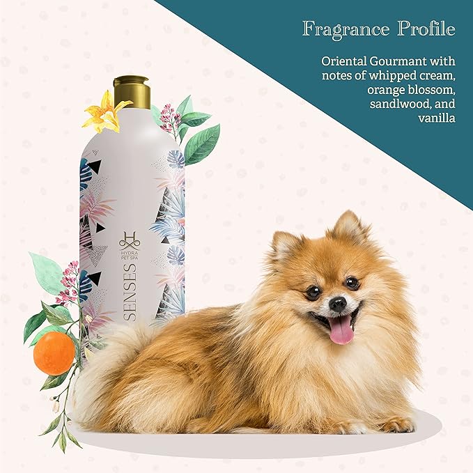 Hydra Senses Care Pet Conditioner, Conditioner for Dogs for Shiny, Deeply Moisturized Coats