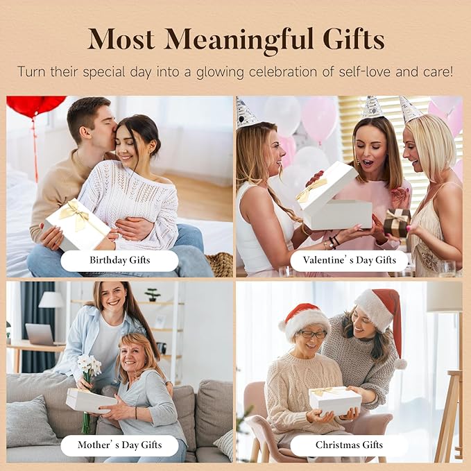 Spa Gifts for Women 13Pcs Mothers Day Gifts Happy Birthday Gift Baskets, Christmas Relaxing Home SPA Kit Bath Set Self Care Package Thank You Box for Mom Her Sister Teacher Friends Friendship