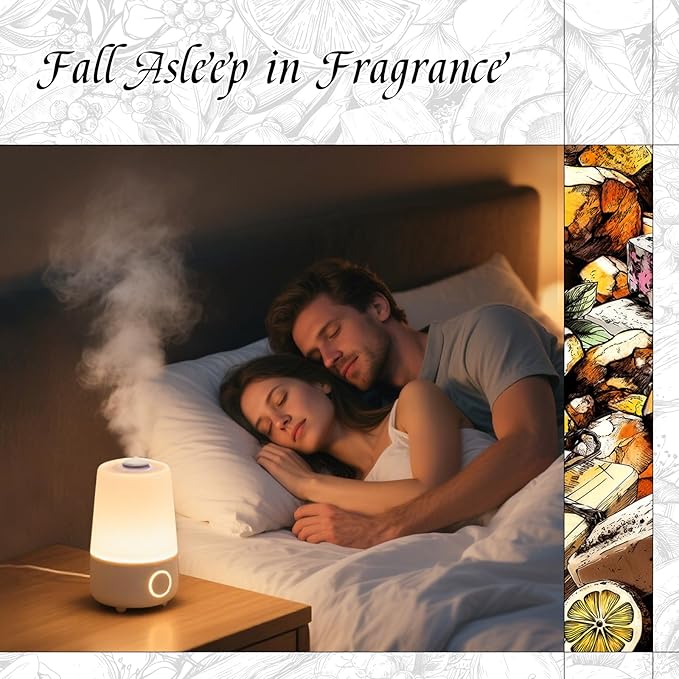 HIQILI Amber Fragrance Oil for Candle, Perfume, Soap Making, Hotel Scents for Essential Oil Diffuser & Aromatherapy - 1 Fl Oz