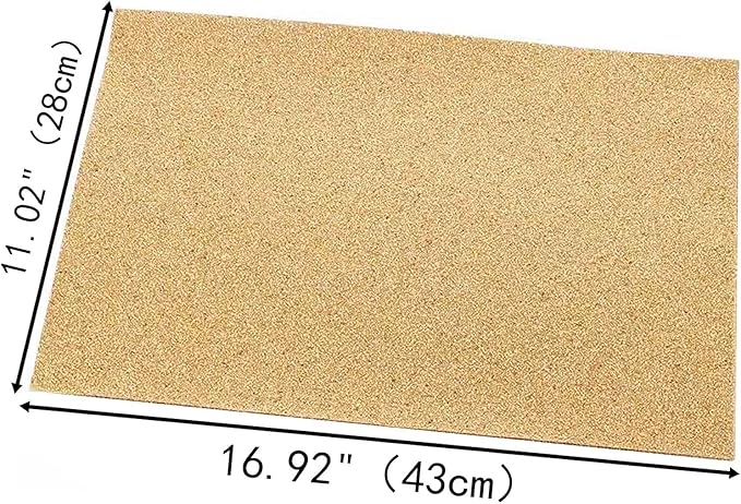 20 Pack Gravel Paper for Bird Cage, 17 x 11 inch Bird Cage Gravel Liner, Parrot Grinding Sandpaper, Easy Clean Pet Sandpaper, Calcium Paper with Sea Sand for Parakeets Cockatiels Conures Lovebirds