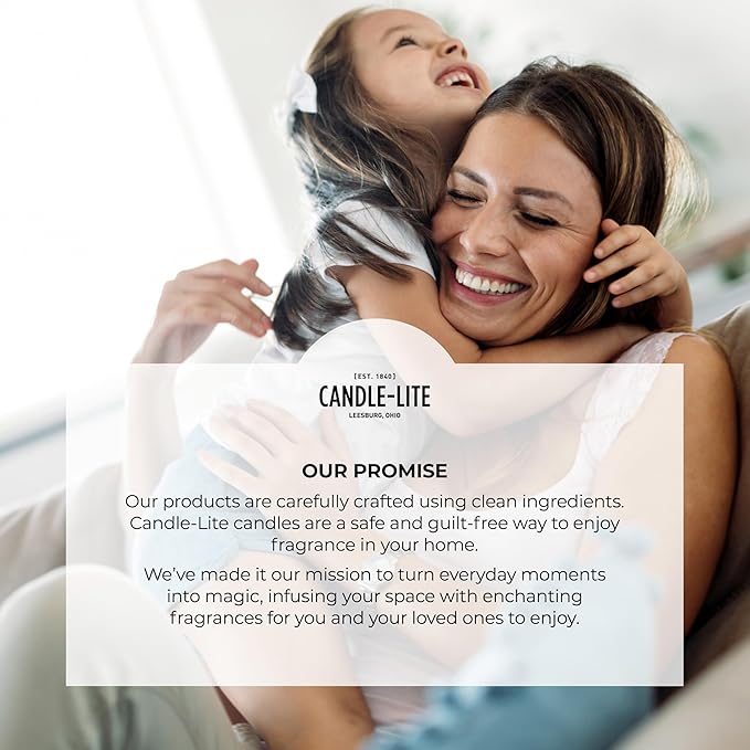 Candle-Lite Pure Patchouli & Magnolia Odor Eliminating Scented Candles, Neofresh Technology Eliminates 99.9% of Odors, 16 oz 2-Wick Jar, Proudly Poured in The USA, Up to 60 Hours Burn Time