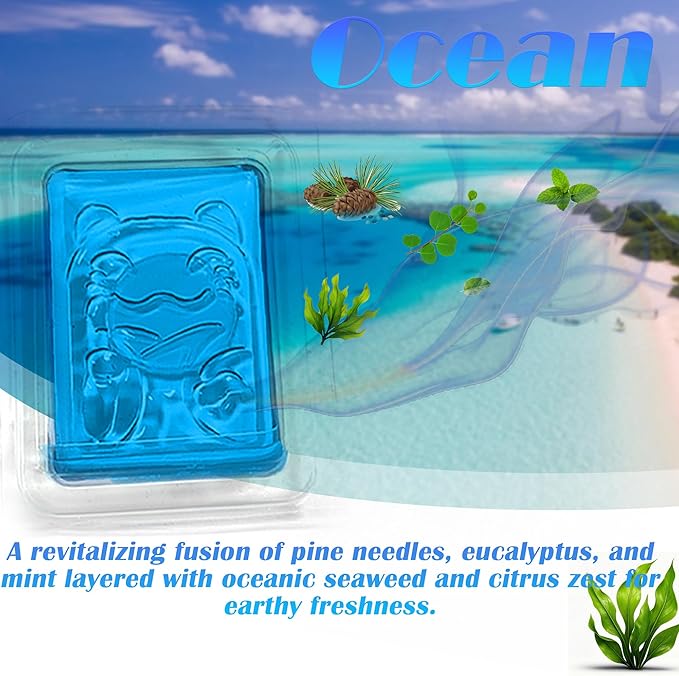 NewKe Universal Pet Deodorizer Gel for Self-Cleaning Cat Litter Box, Odor Deodorant Compatible with Traditional Cat Litter Box, Pet Odor Eliminator, Keep Home Fresh