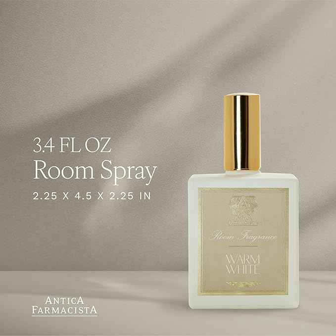 Antica Farmacista Room Spray - Warm White, 3.4 Fl Oz (Pack of 1)